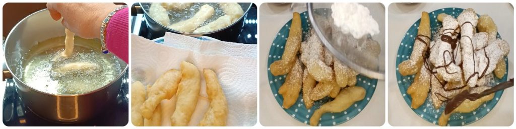 frittierte Engelchen mit Nutella