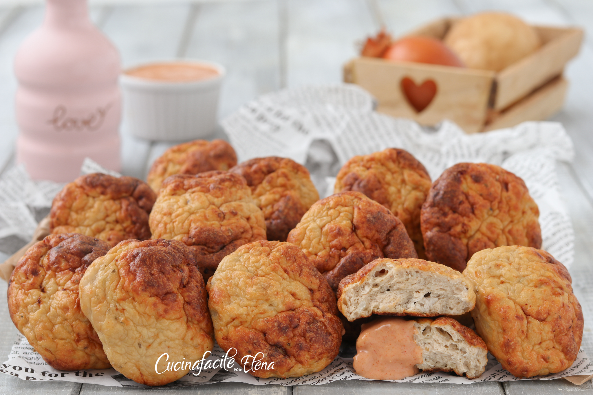 Hähnchen- und Kartoffelkroketten