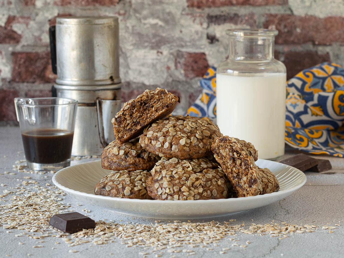 Haferflocken-Schokoladen-Kekse
