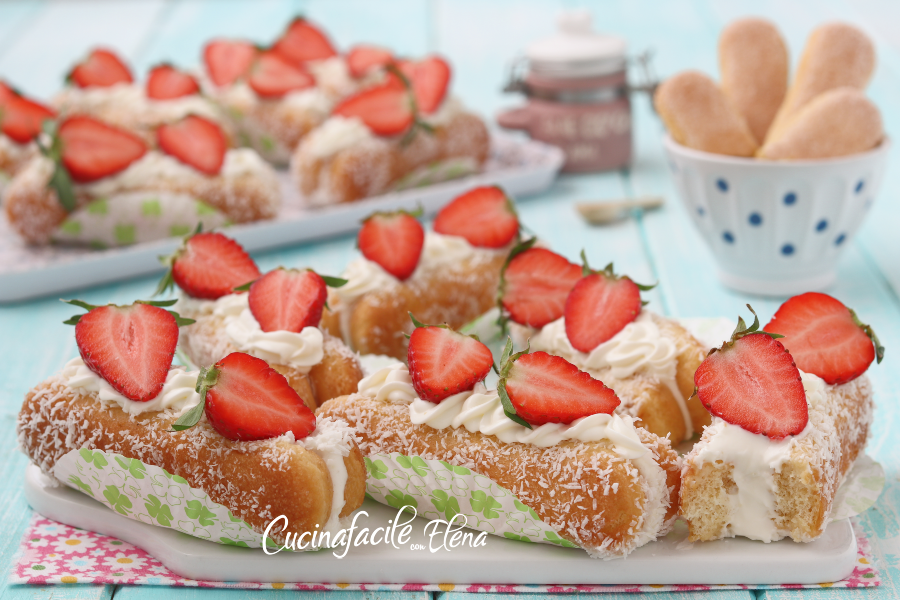 Löffelbiskuit-Törtchen