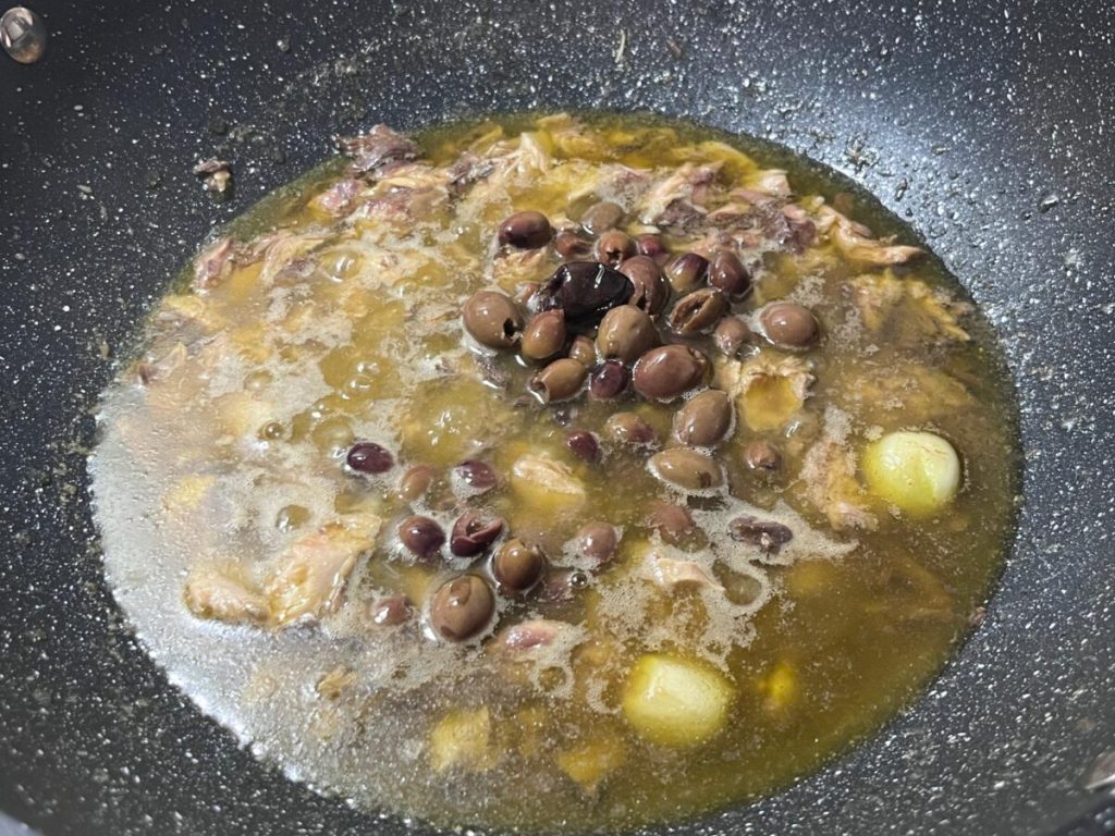 würzige Makrelen-Spaghetti