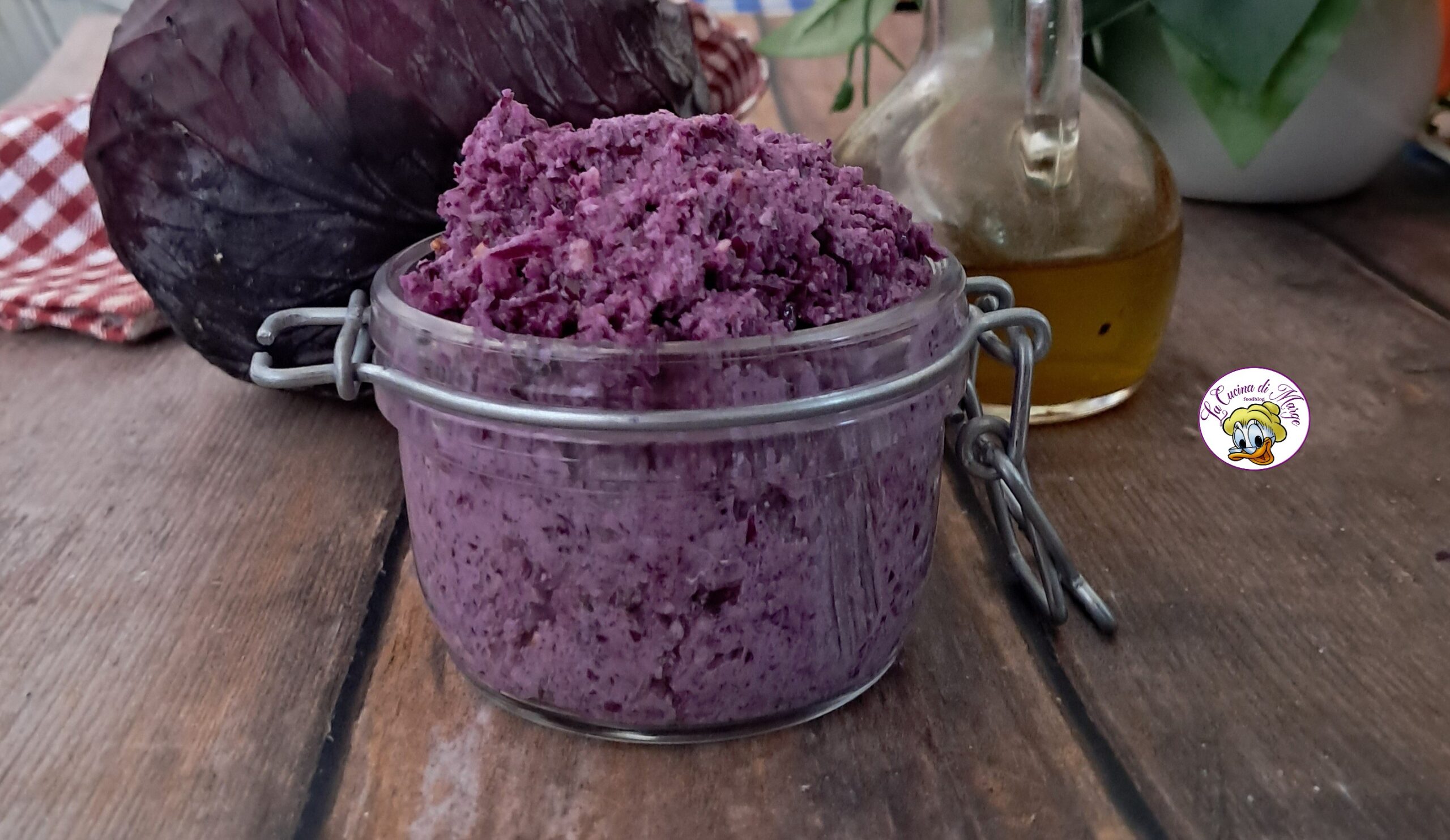 Pesto aus Rotkohl