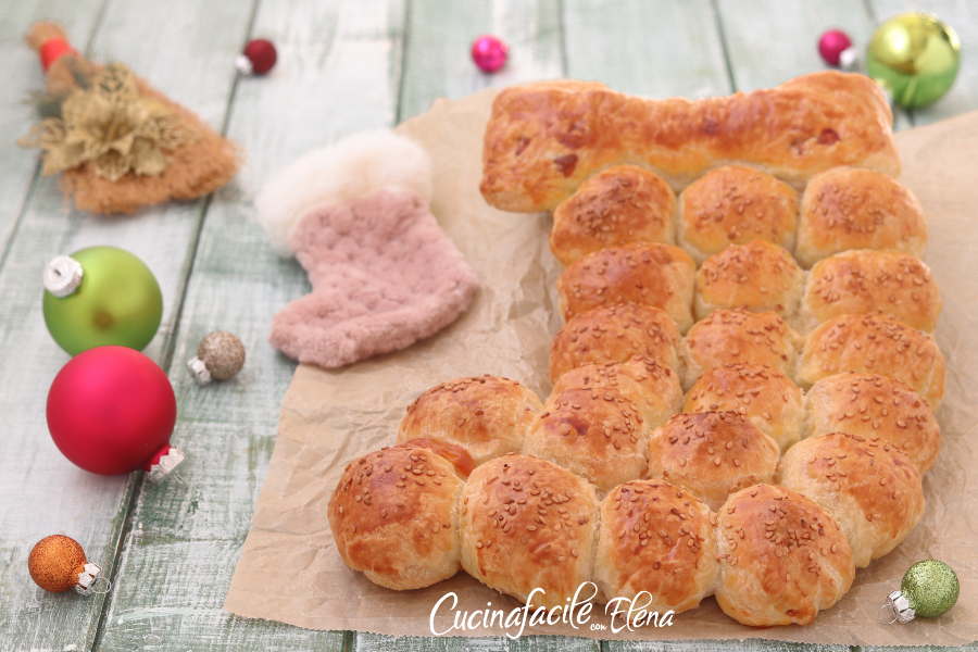 Salzige Befana-Strumpf