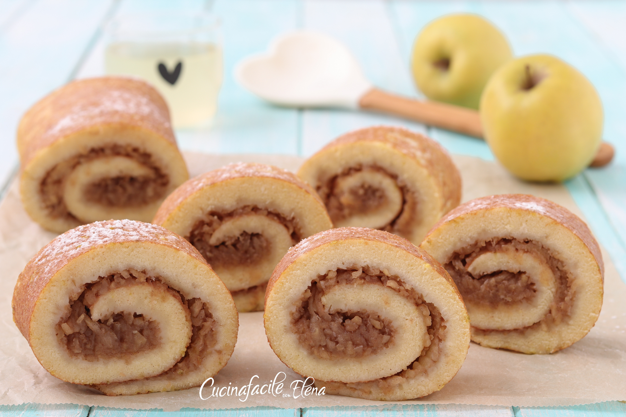 Sehr weicher Apfelstrudel