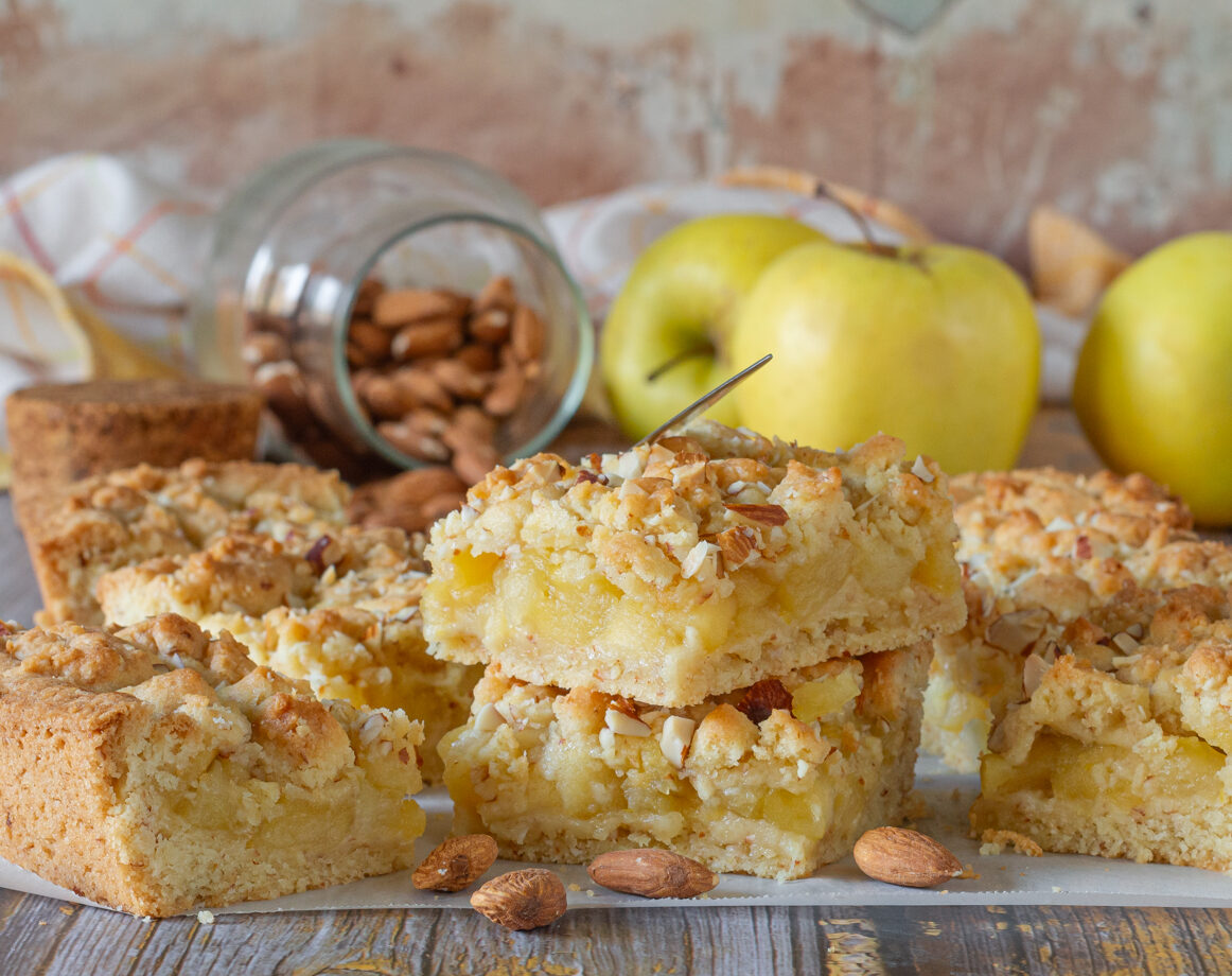 Streuselkuchen mit Äpfeln