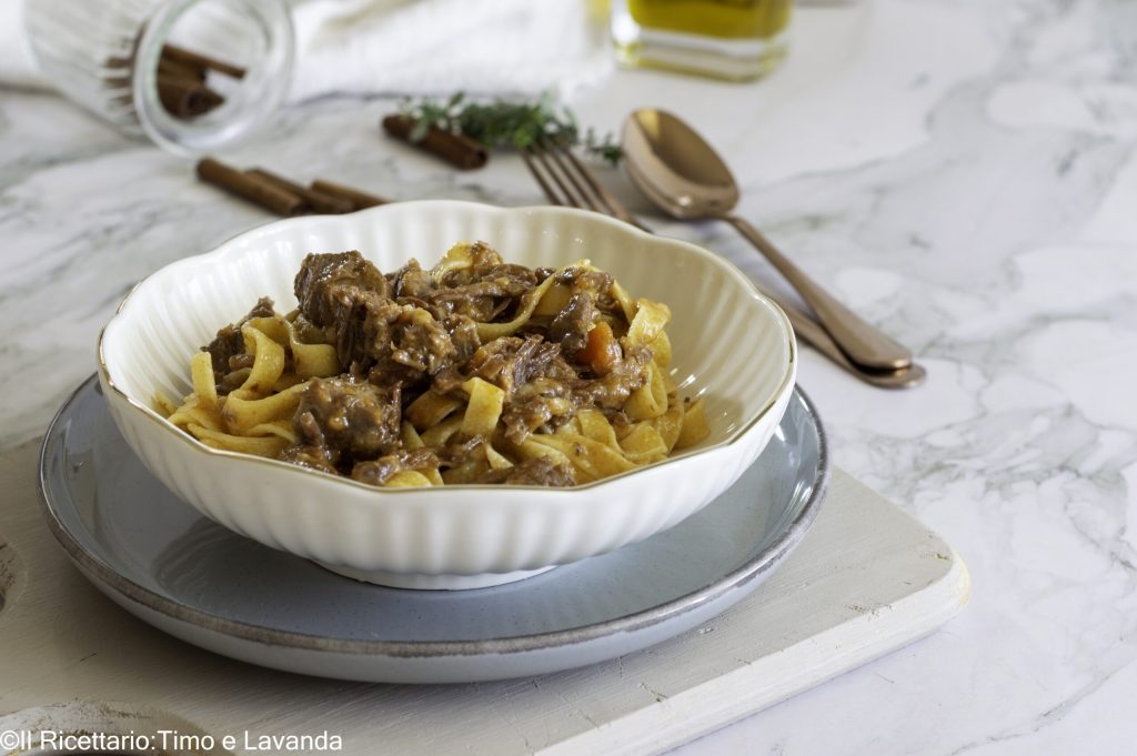 tagliatelle mit wildschwein