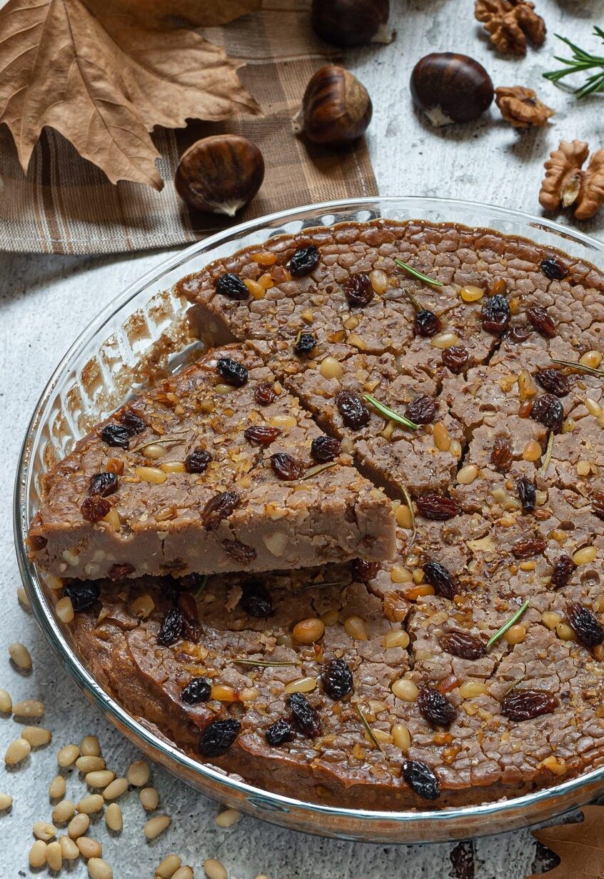 Toskanischer Castagnaccio