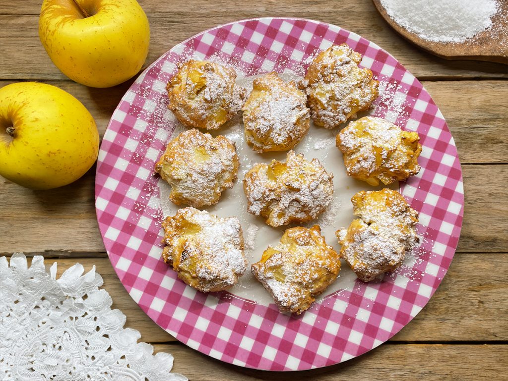 Weiche Apfelkekse im Heißluftfritteuse