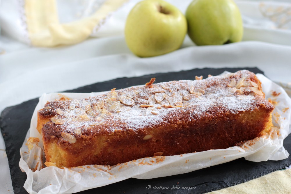 weicher Apfel-Mandel-Kuchen