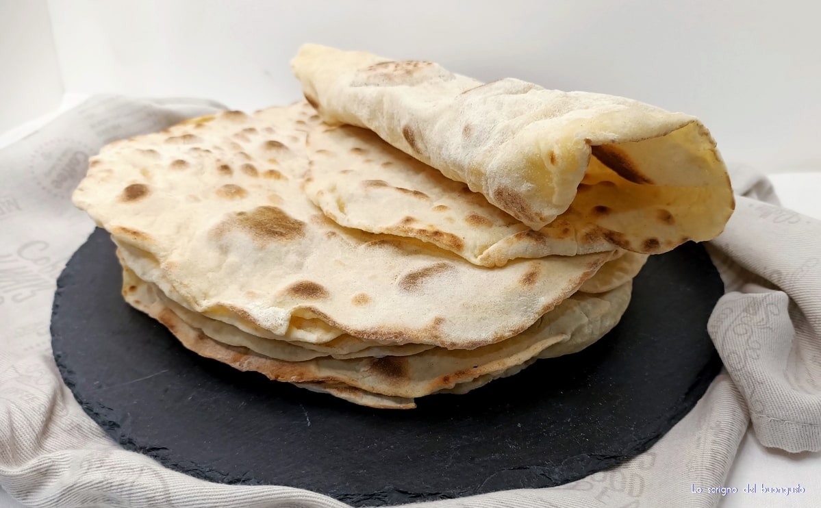 Leichte Piadina mit Joghurt