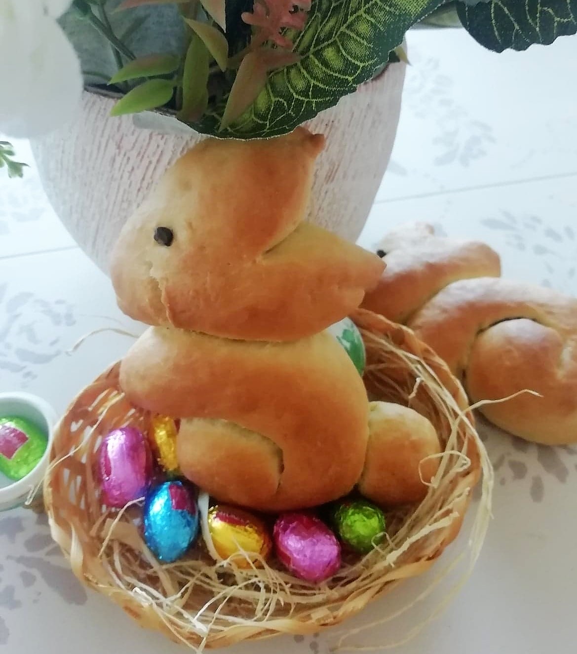 Brot-Häschen: Osteridee für Kinder