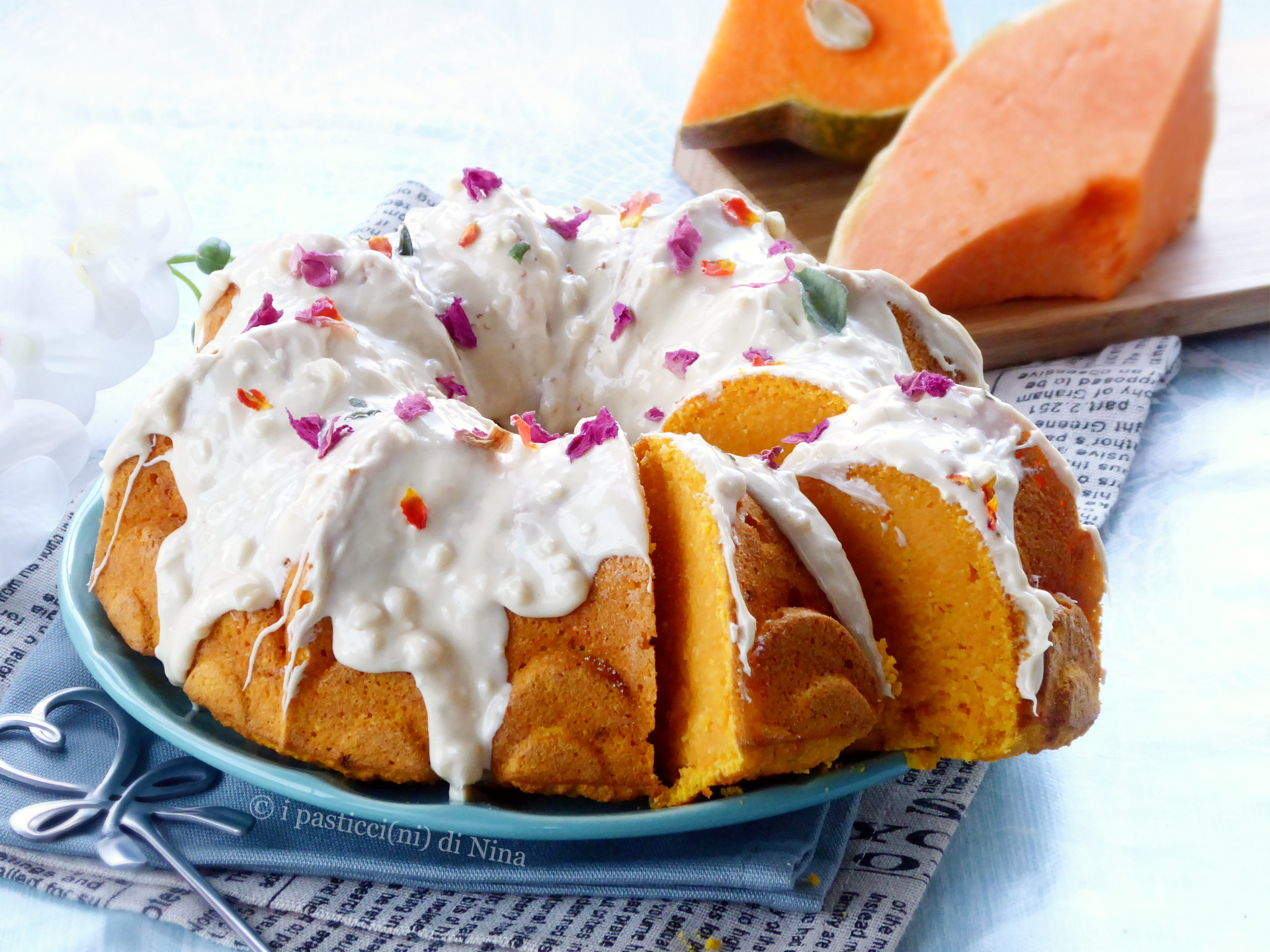 BUNDT-KUCHEN MIT KÜRBIS