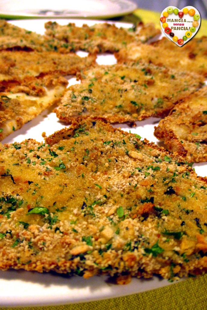 Gratinierte Fischfilets, Mangia senza Pancia