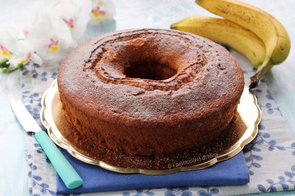 Gugelhupf aus Bananen und Hafer mit Zartbitter-Schokotröpfchen i pasticcini di Nina