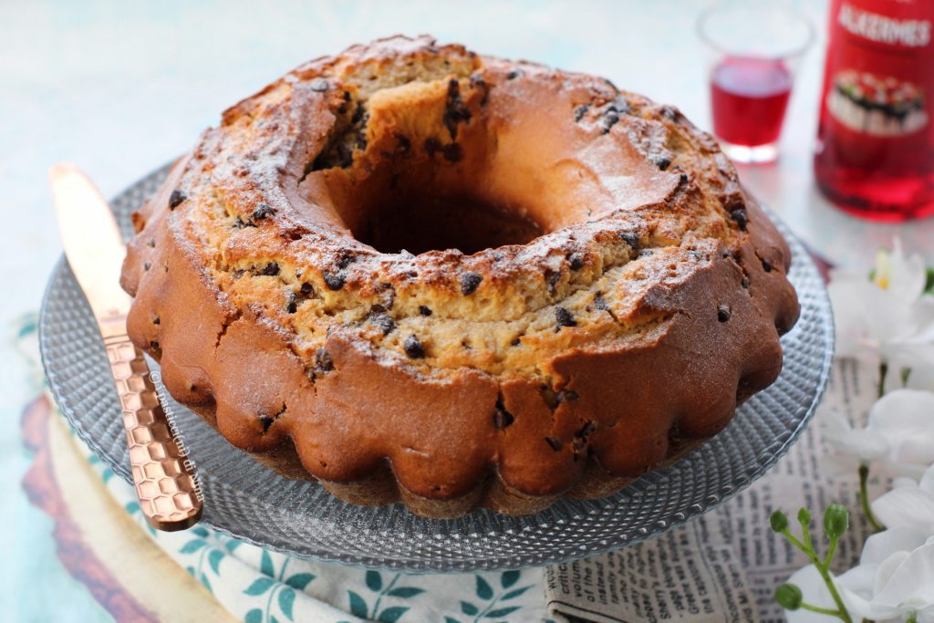 Gugelhupf mit Alchermes, Ricotta und Schokolade, saftig und zart i pasticcini di Nina