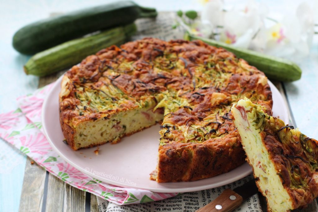 Herzhafte Tarte mit Ricotta und Zucchini als Vorspeise oder leichtes Abendessen Rezept i pasticcini di Nina