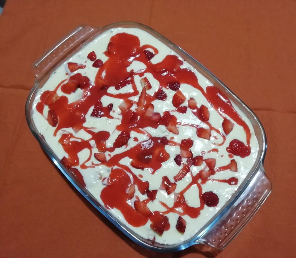 Tiramisu mit Erdbeeren 2