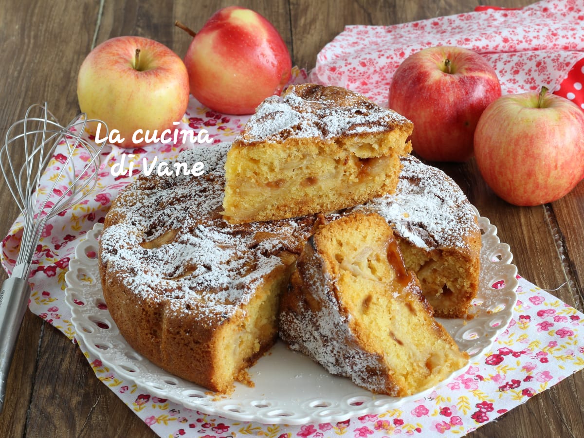 Omas Apfelkuchen mit Marmelade (von Nonna Gina)