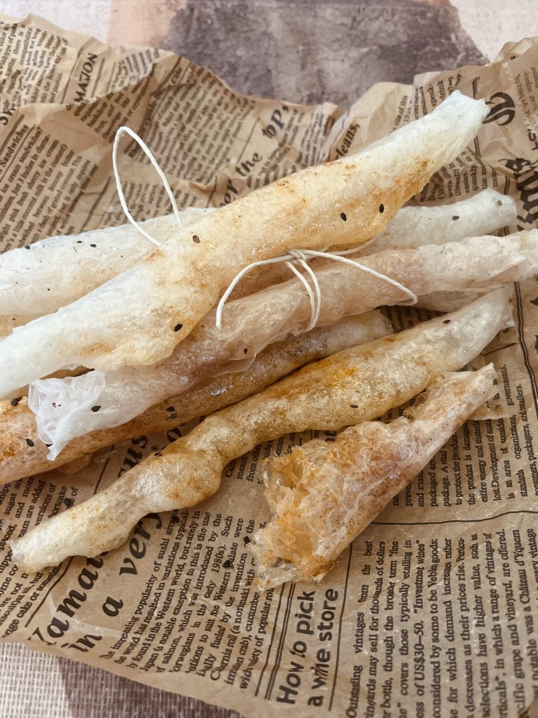 Reis-Grissini mit Paprika