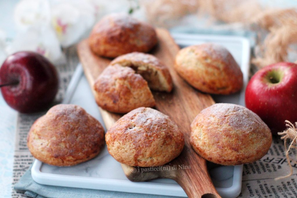 Mandelkekse mit Apfelfüllung – i Pasticcini di Nina