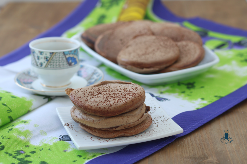 Fit-Pancakes mit Schoko-Hafermehl