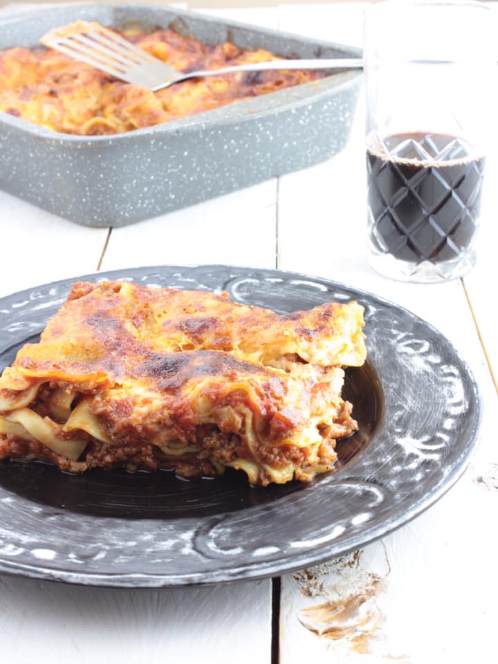 Sehr leckere traditionelle Lasagne