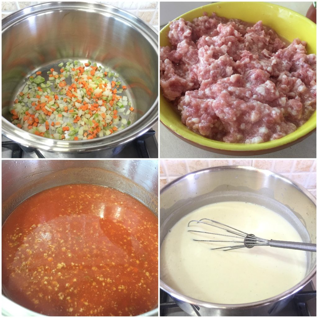 Sehr leckere traditionelle Lasagne