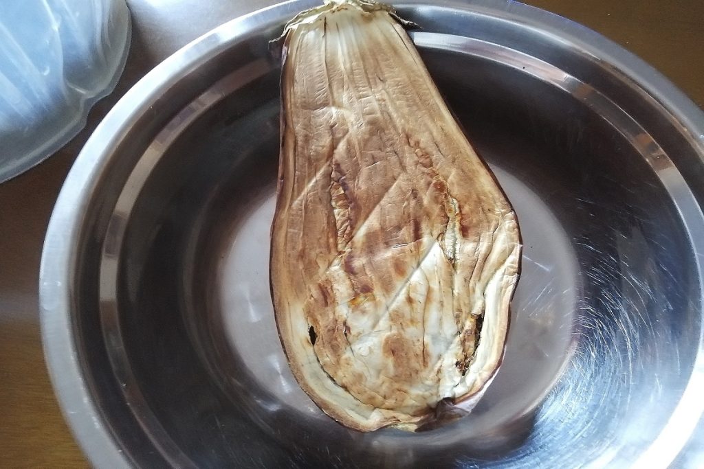 Auberginensalat Schritt 2