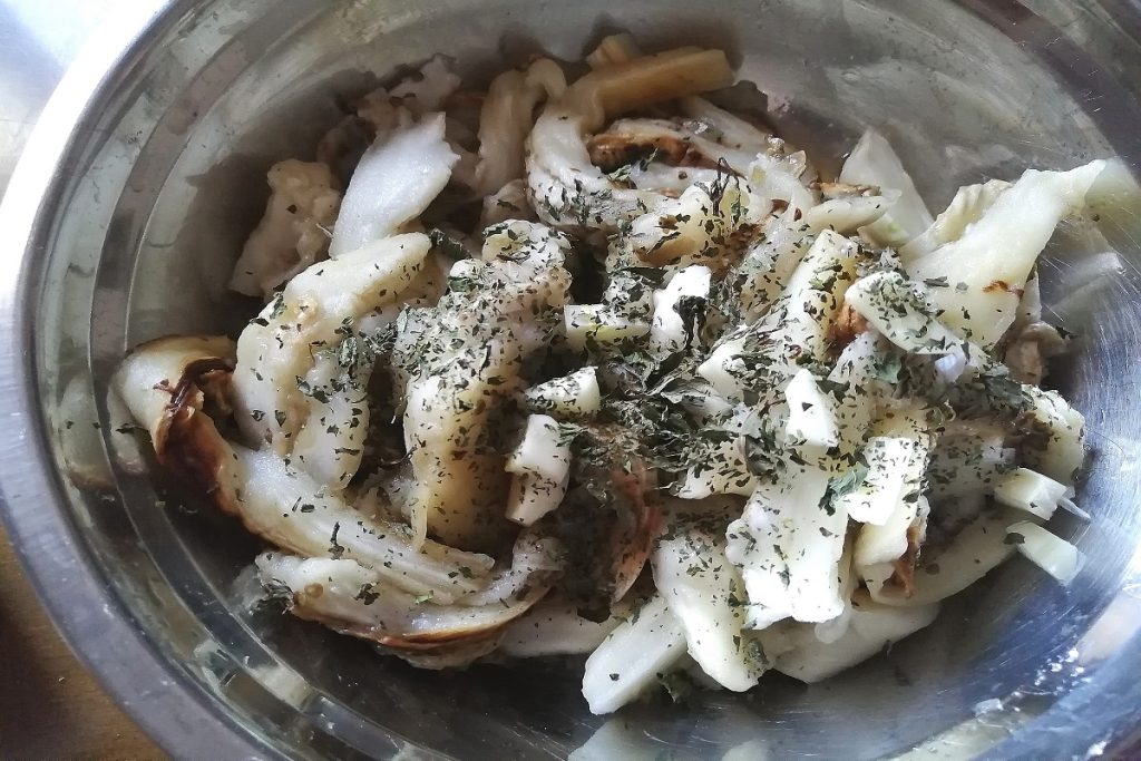 Auberginensalat Schritt 3