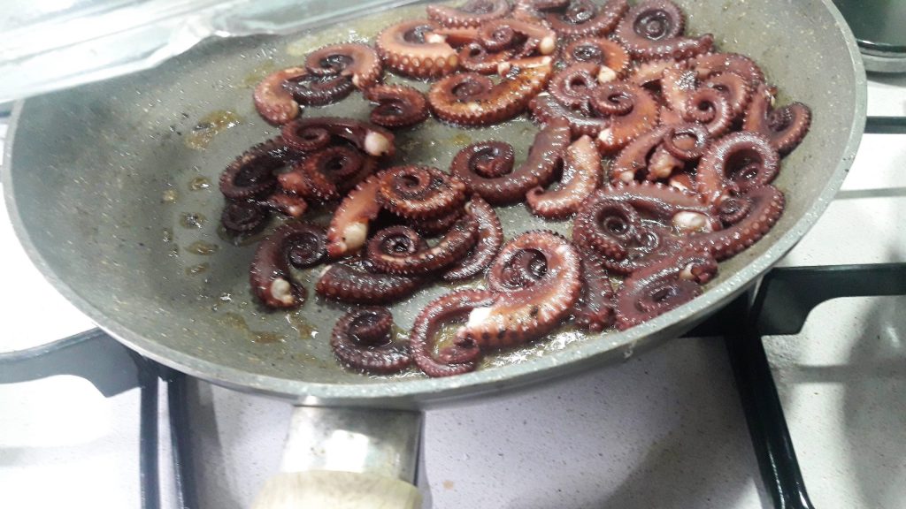 Bereit zum Anrichten