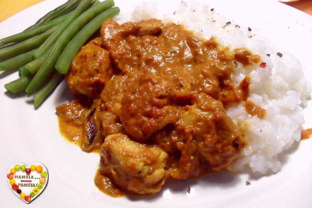 Leichtes Curry-Hähnchen, Mangia senza Pancia