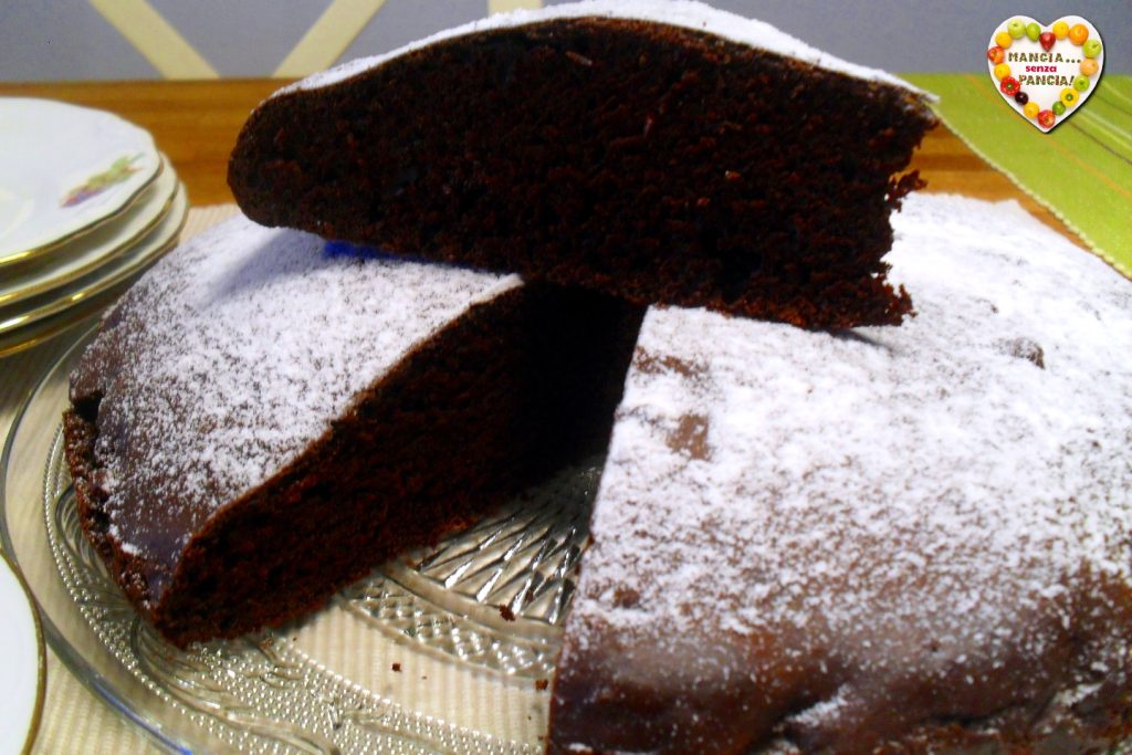 Schoko-Orangen-Kuchen ohne Eier oder Butter, Mangia senza Pancia