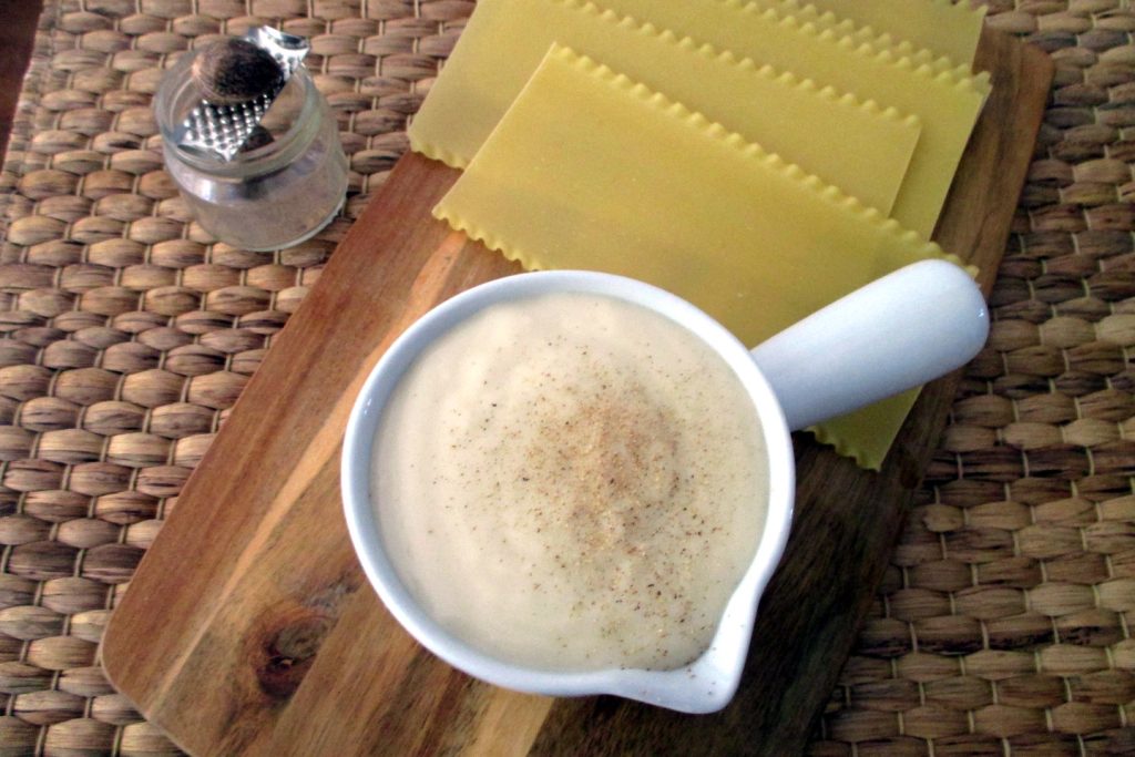 Leichte vegane Béchamel, Mangia senza Pancia