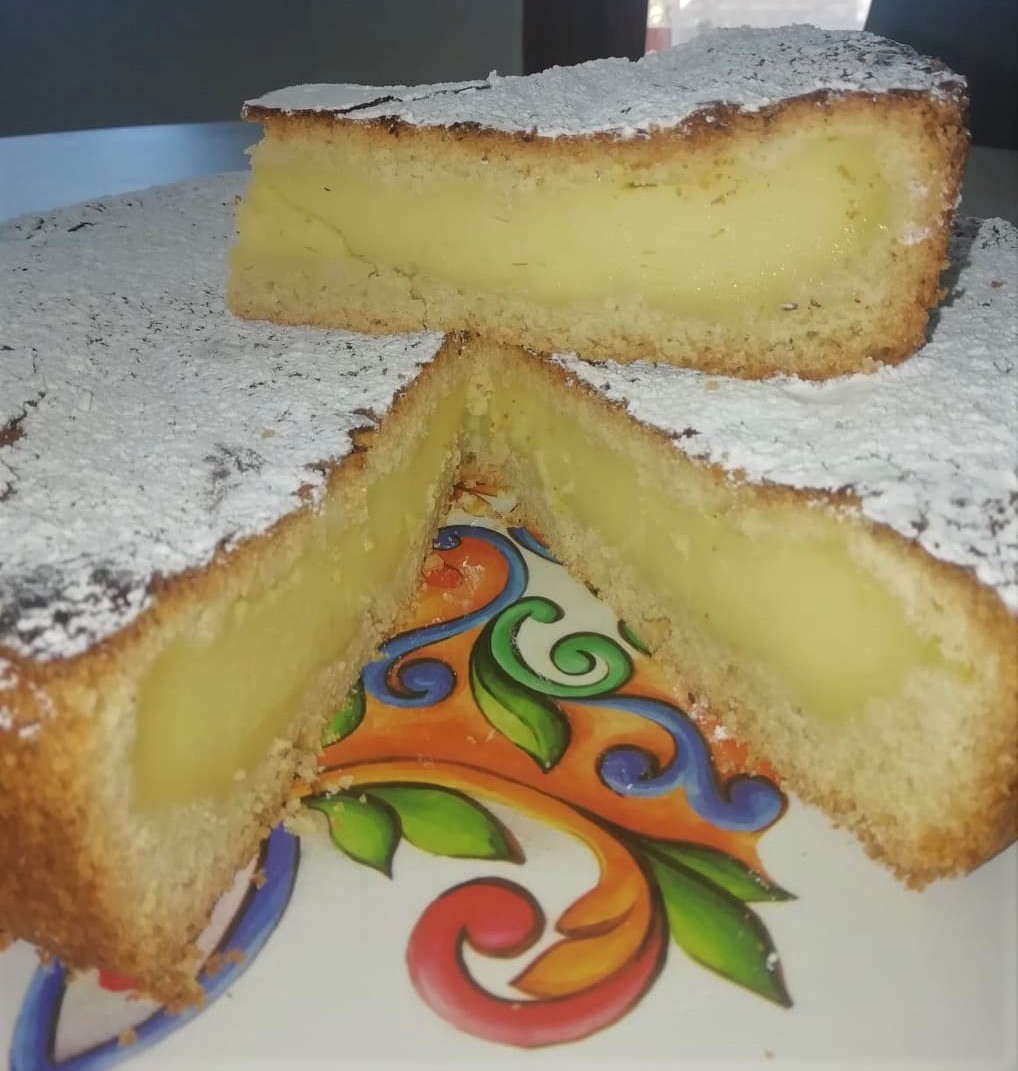 PASTICCIOTTO-KUCHEN mit Mürbeteig ohne Schmalz