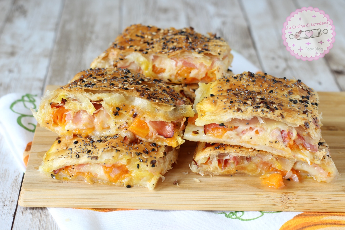 Rustikale Tarte mit Kürbis und Speck – die richtig leckere herzhafte Tarte