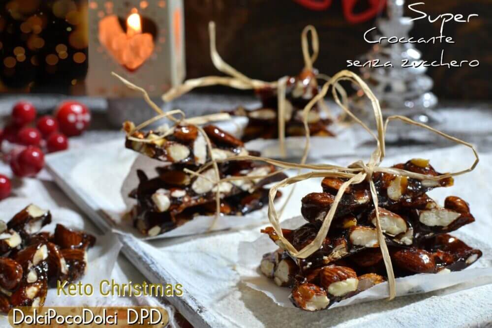 Super knusprige Mandeln ohne Zucker für Weihnachten – Keto