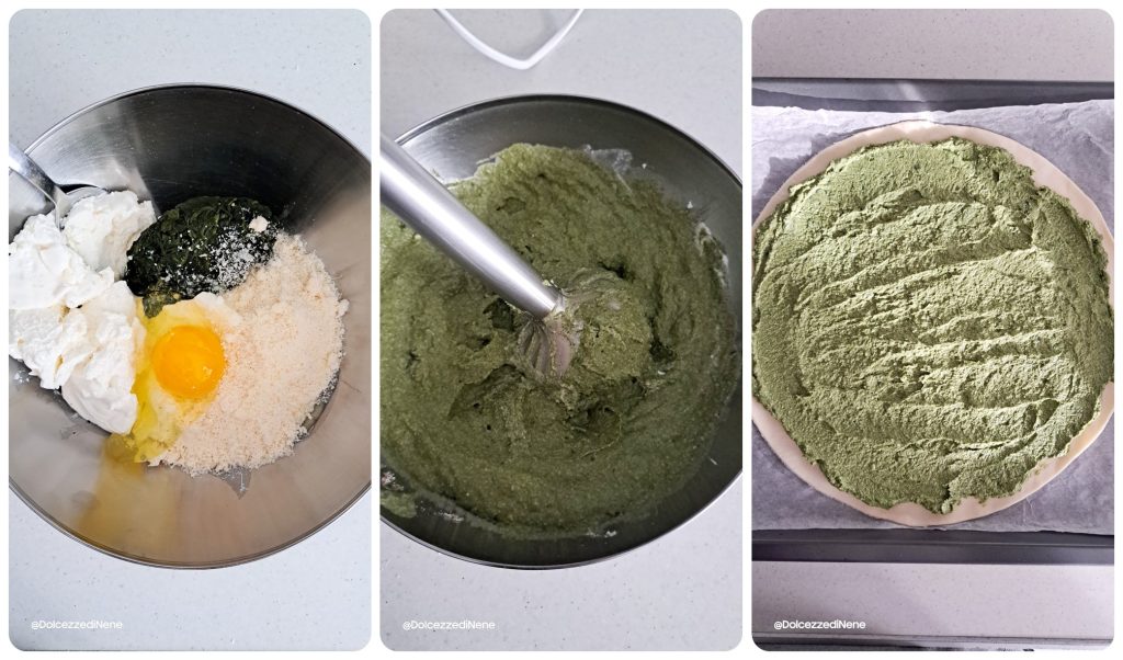 Blätterteigstern mit Spinat und Ricotta