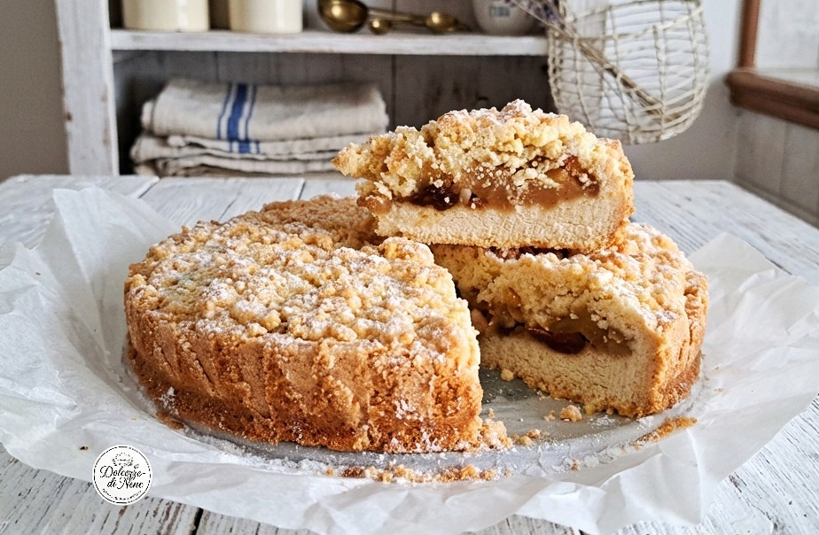 Streuselkuchen mit Strudel-Geschmack