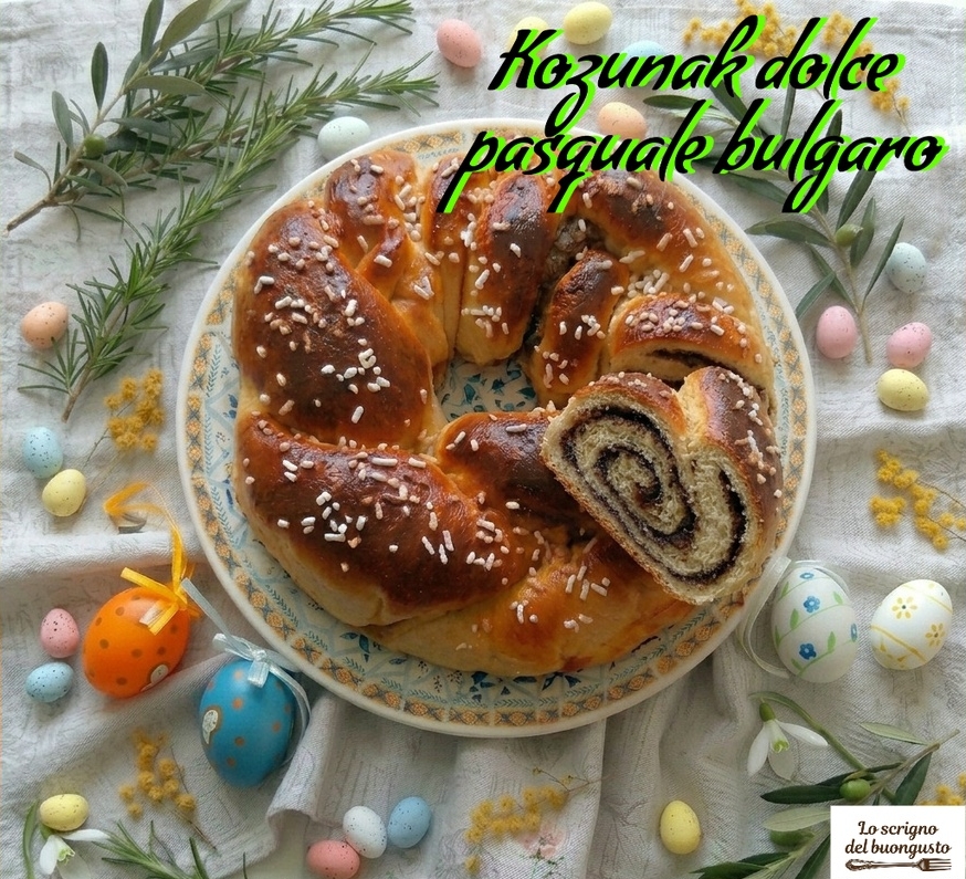 Kozunak, bulgarisches Ostergebäck