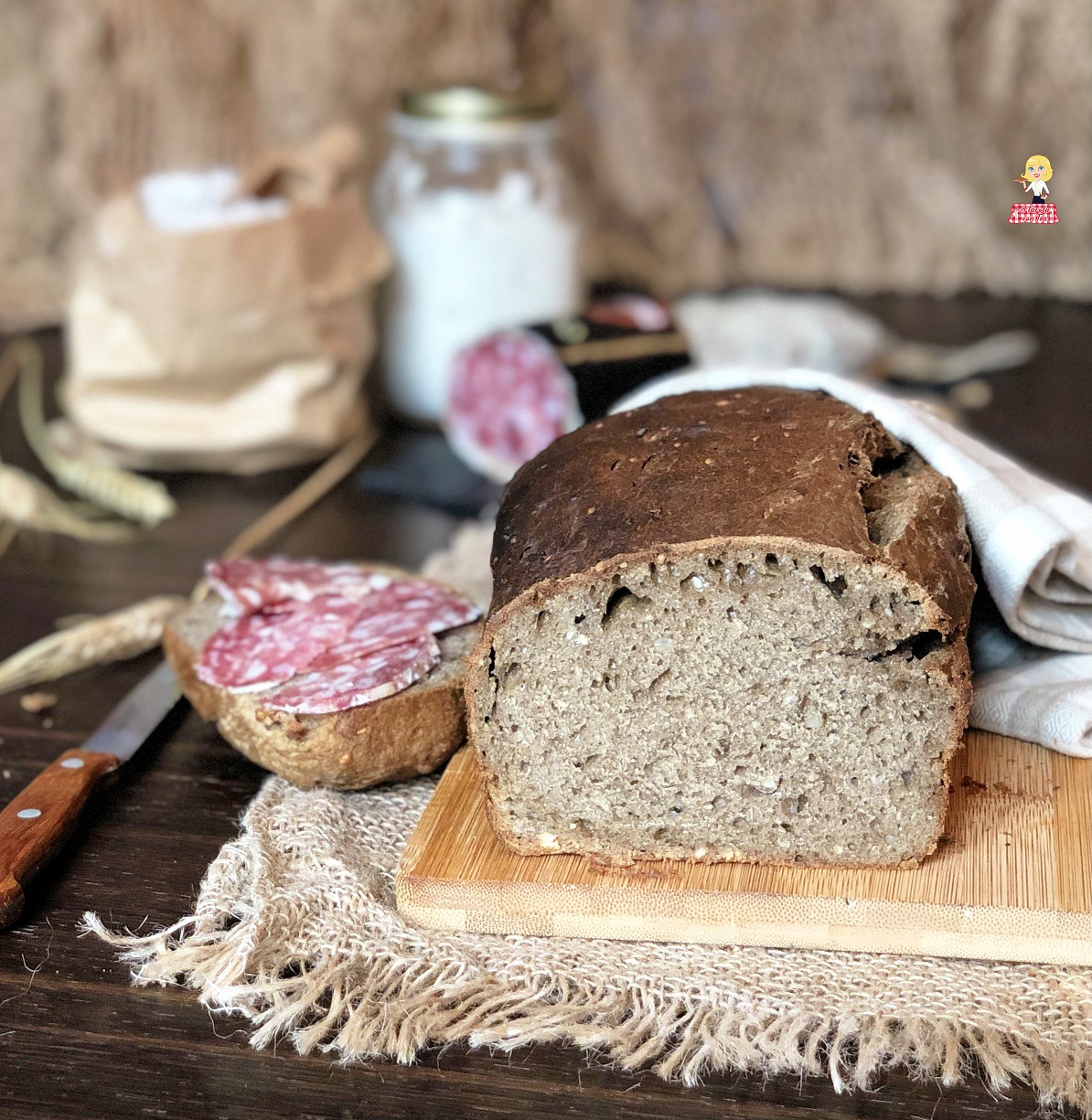 7-Korn-Brot mit Sauerteig
