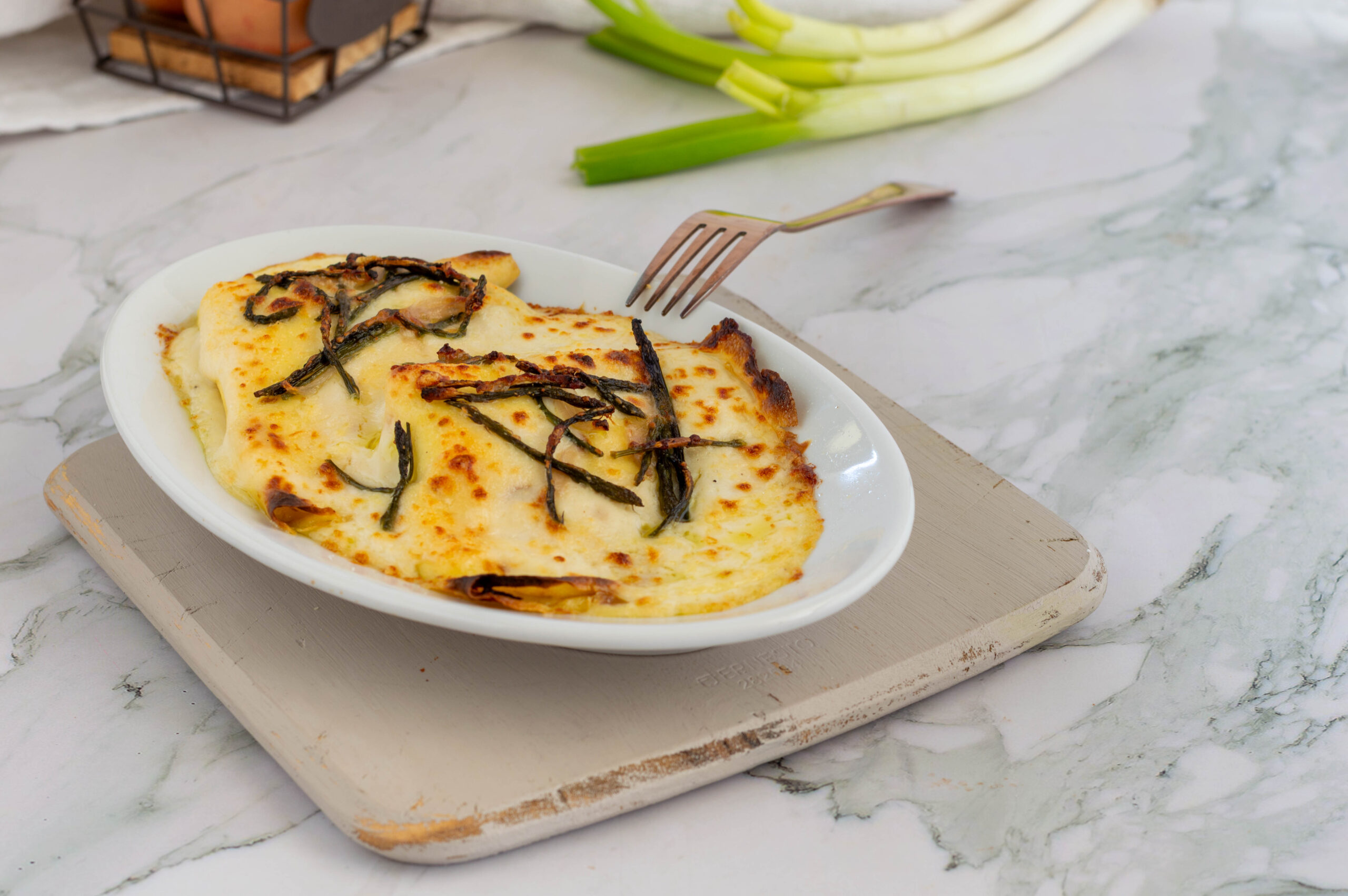 Crespelle mit cremigem Spargel: Das frühlingshafte erste Gericht ohne Gluten