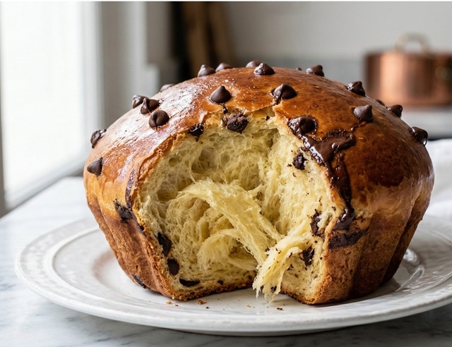 Pariser Schokobrioche oder Cramique