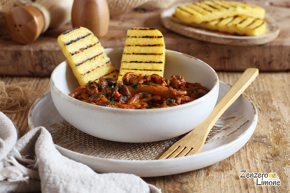 Cremige Honigpilze in Tomatensauce