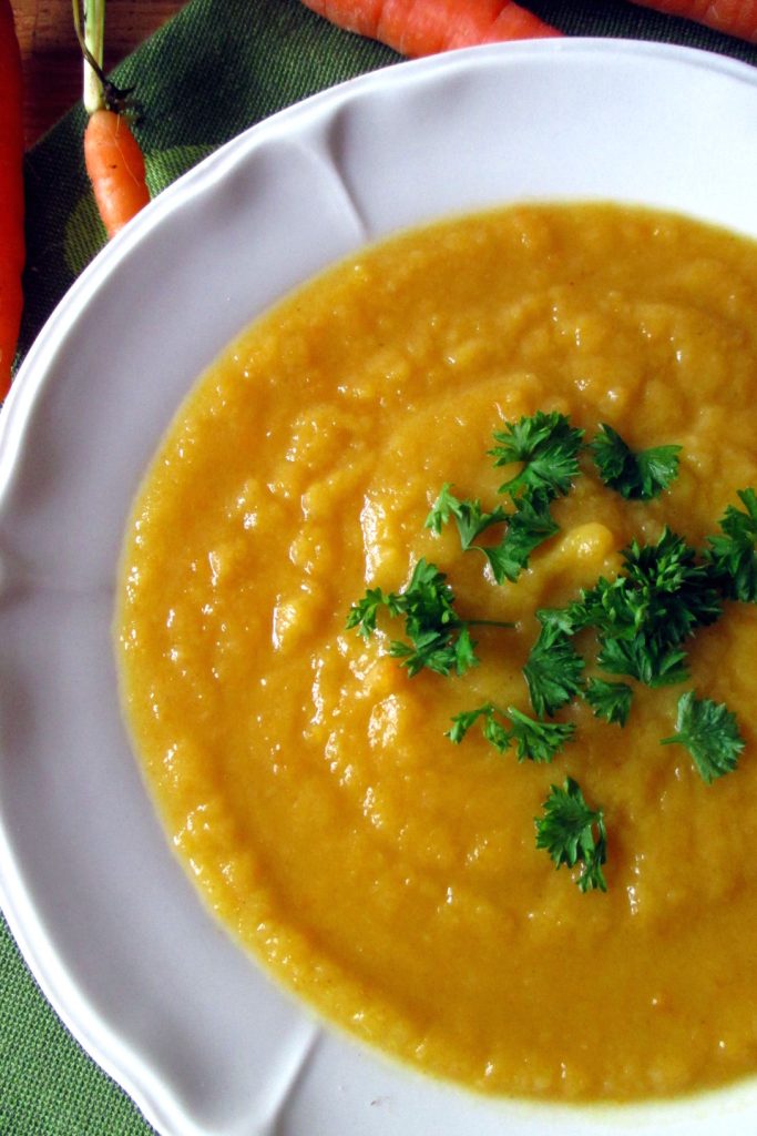 Vellutata di carote, Mangia senza Pancia