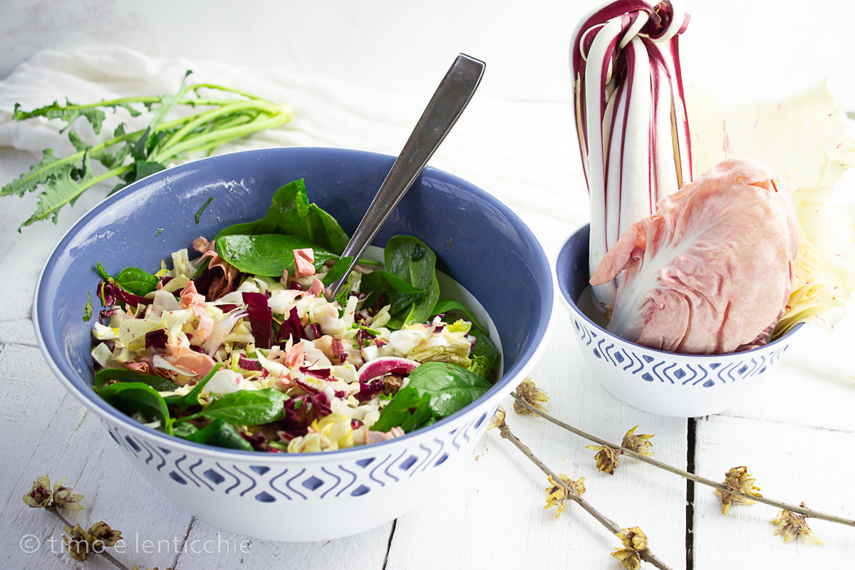 Detox-Salat Winterblumen