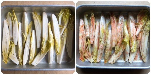 Endivien in der Auflaufform