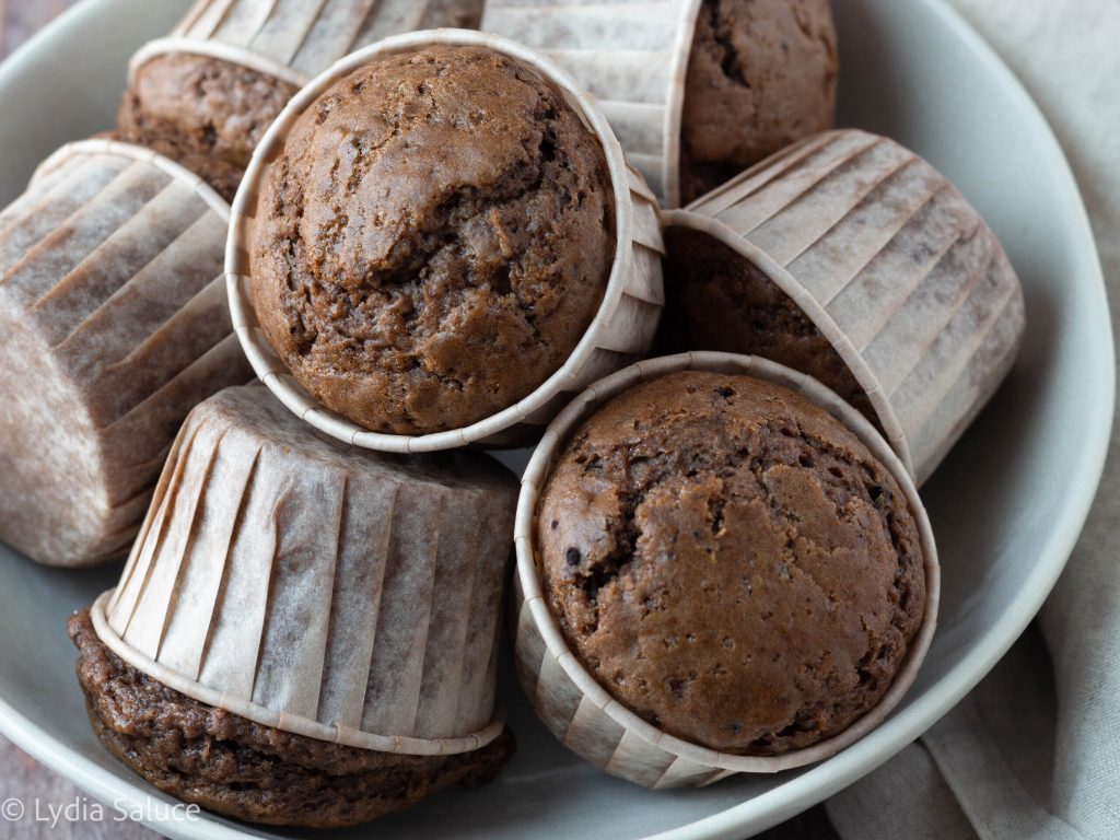 Fluffige Kakao‑Muffins