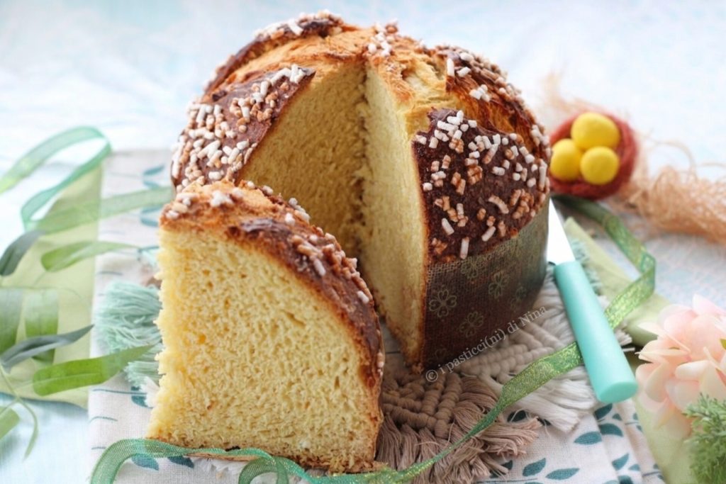 venetische Fugassa zu Ostern, traditionell mit frischer Hefe, einfaches Rezept von i pasticcini di Nina