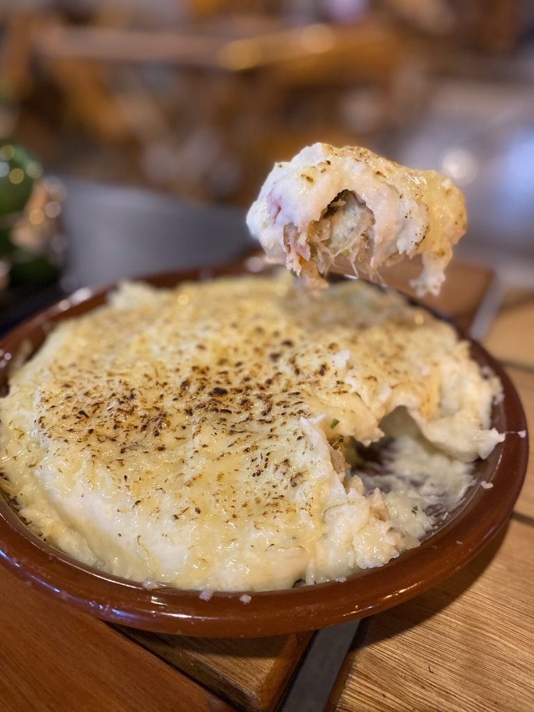 Escondidinho mit Bacalhau