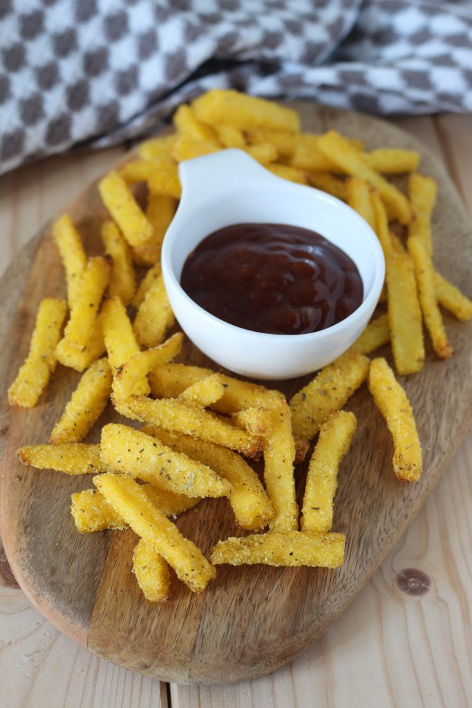 Polenta-Sticks aus der Heißluftfritteuse